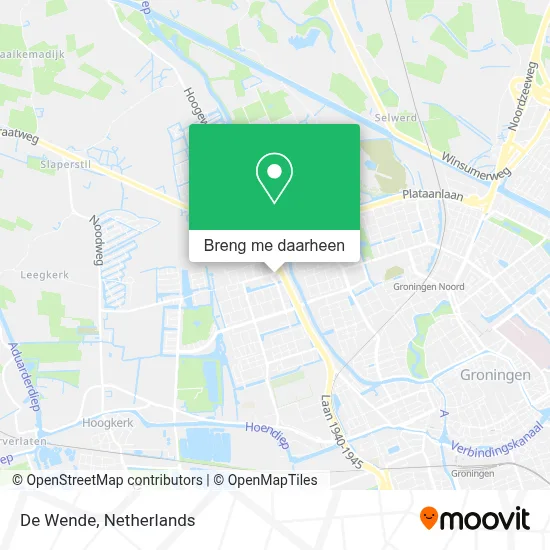 De Wende kaart