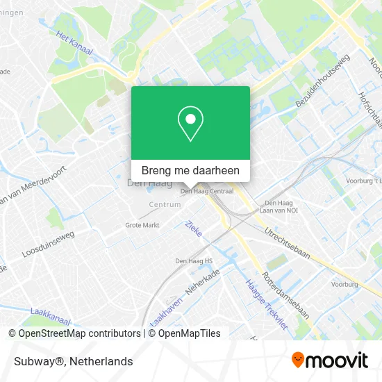 Subway® kaart