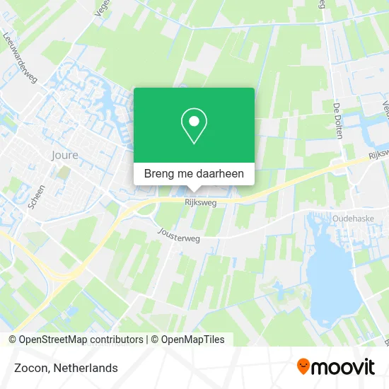 Zocon kaart