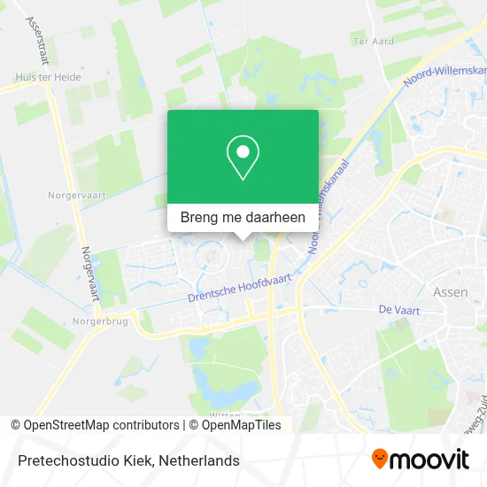 Pretechostudio Kiek kaart
