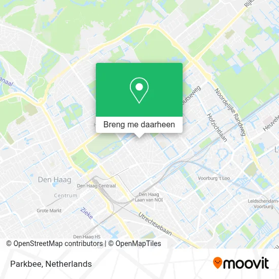 Parkbee kaart
