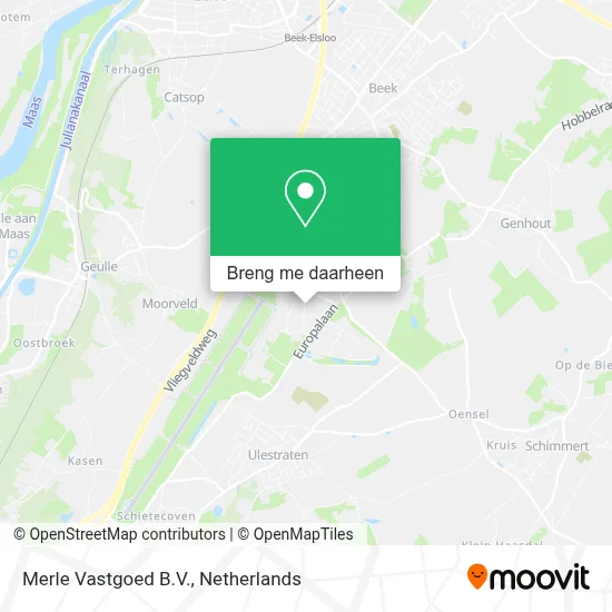 Merle Vastgoed B.V. kaart