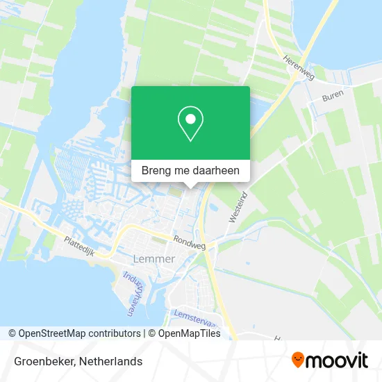 Groenbeker kaart