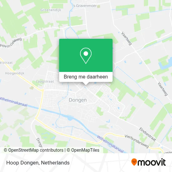 Hoop Dongen kaart
