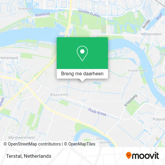 Terstal kaart
