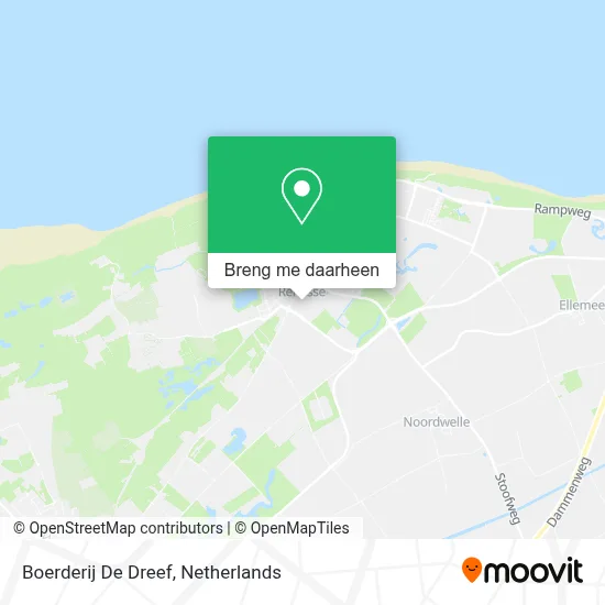 Boerderij De Dreef kaart