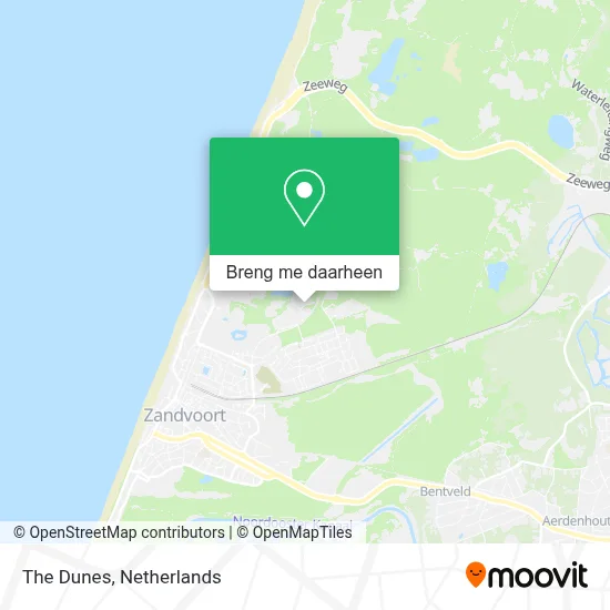 The Dunes kaart