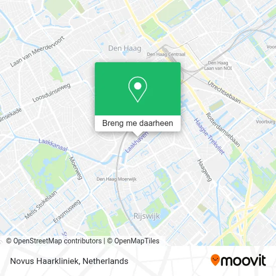 Novus Haarkliniek kaart