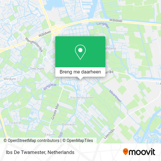 Ibs De Twamester kaart