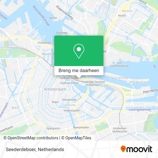 Seederdeboer kaart