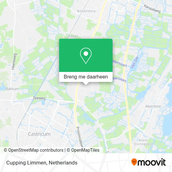 Cupping Limmen kaart