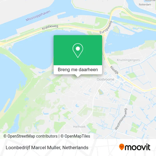 Loonbedrijf Marcel Muller kaart
