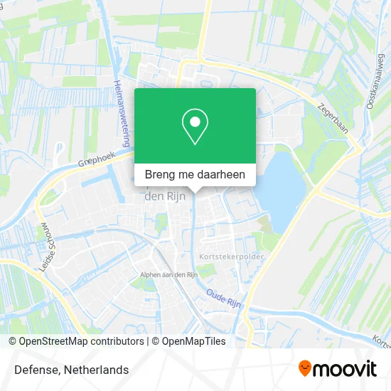 Defense kaart