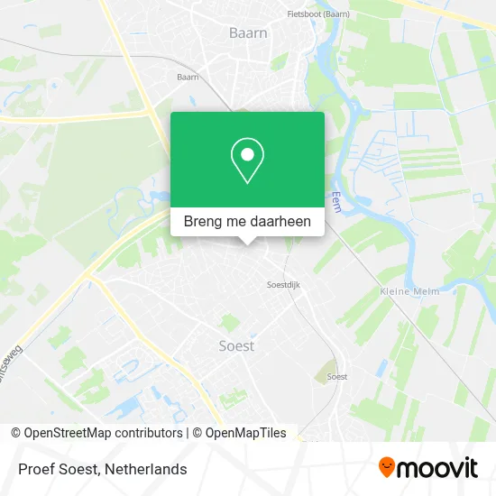 Proef Soest kaart