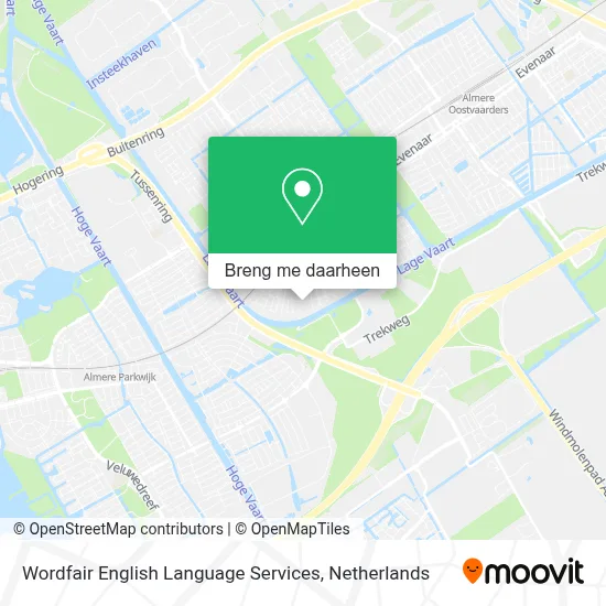 Wordfair English Language Services kaart