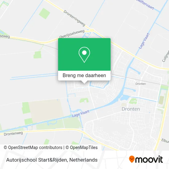 Autorijschool Start&Rijden kaart