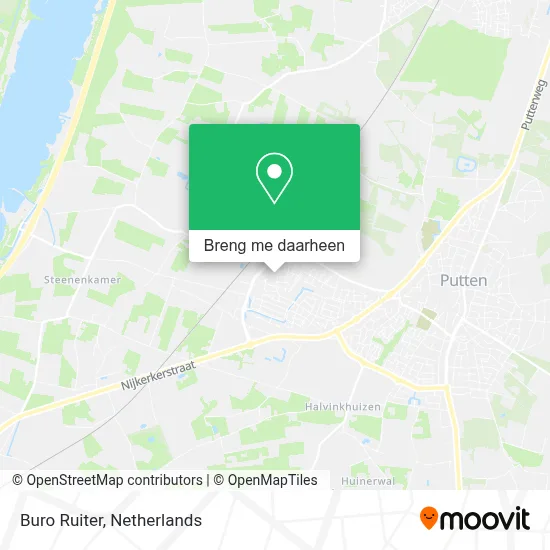 Buro Ruiter kaart