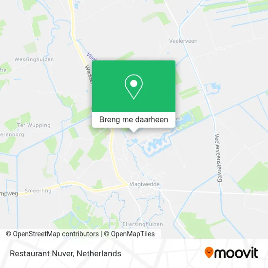 Restaurant Nuver kaart