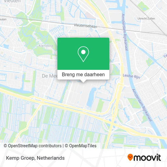 Kemp Groep kaart