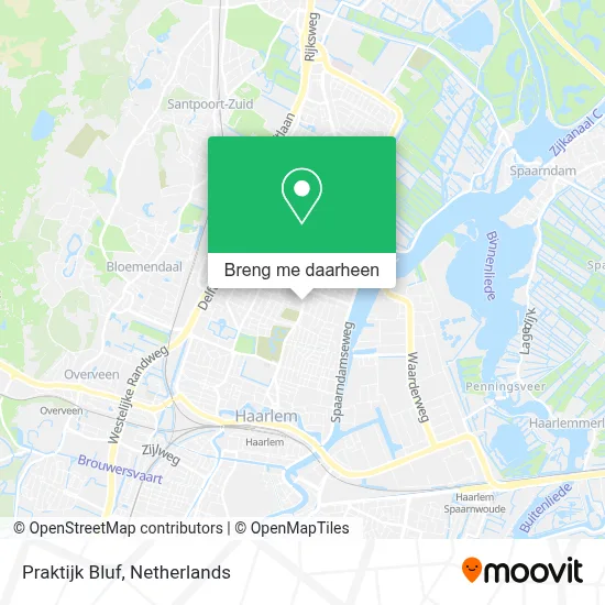Praktijk Bluf kaart