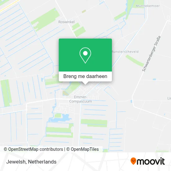 Jewelsh kaart