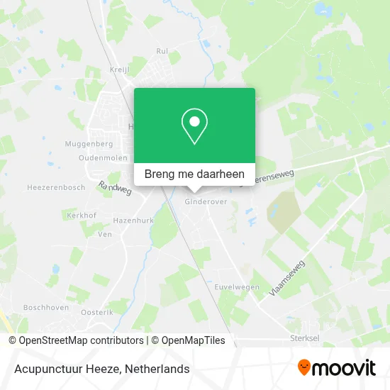 Acupunctuur Heeze kaart