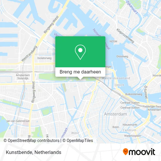 Kunstbende kaart