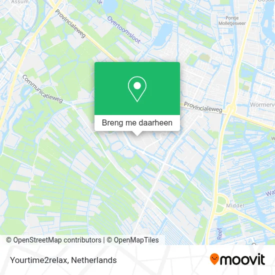 Yourtime2relax kaart