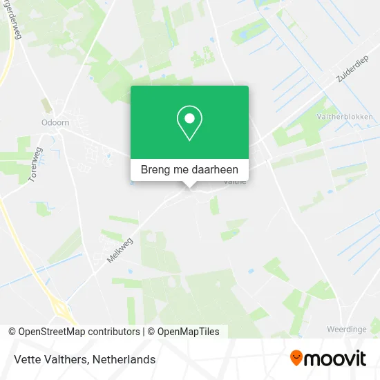 Vette Valthers kaart