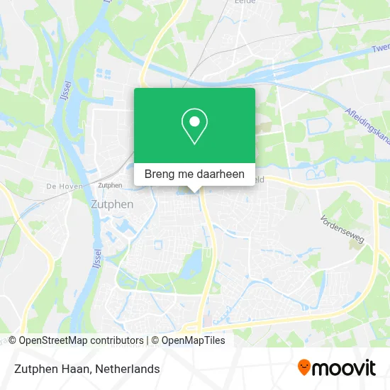 Zutphen Haan kaart