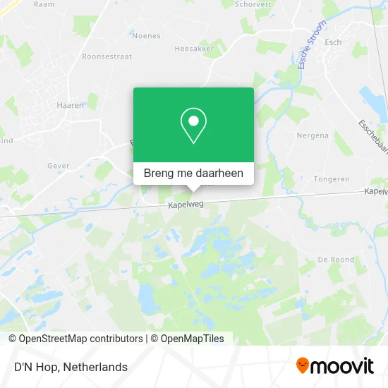 D'N Hop kaart
