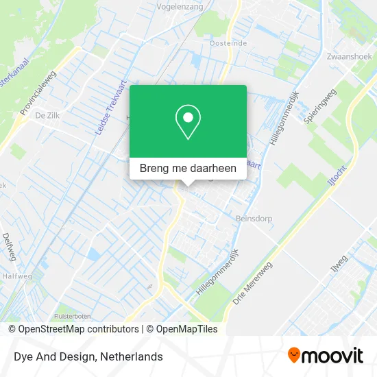 Dye And Design kaart