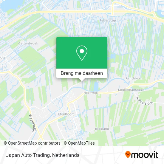 Japan Auto Trading kaart