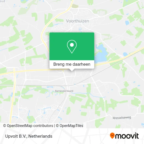 Upvolt B.V. kaart