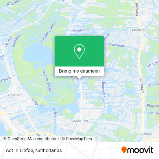 Act In Liefde kaart