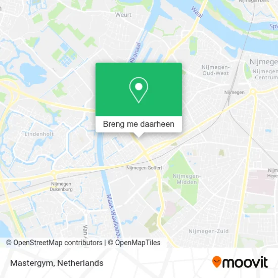 Mastergym kaart