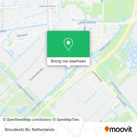 Bmodesto Bv kaart