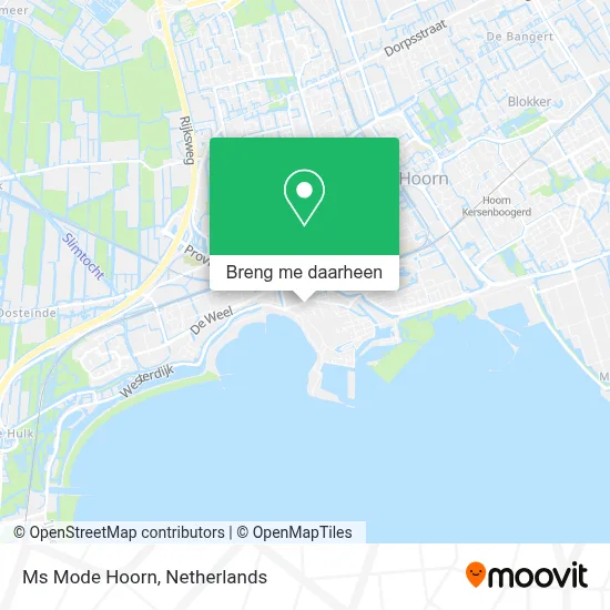 Ms Mode Hoorn kaart