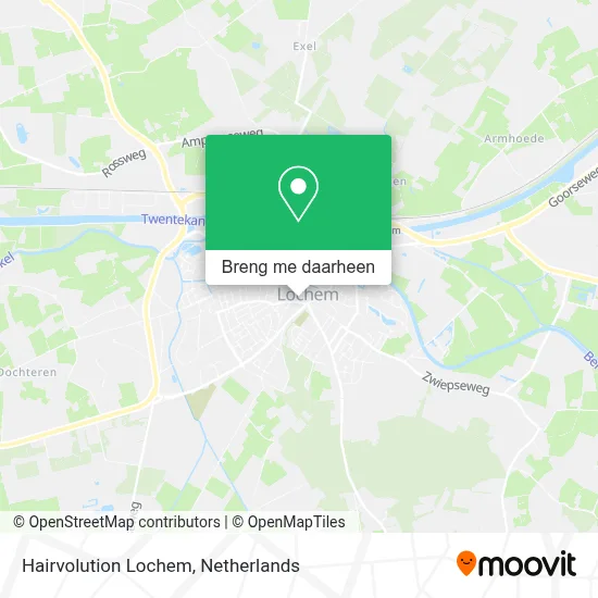 Hairvolution Lochem kaart