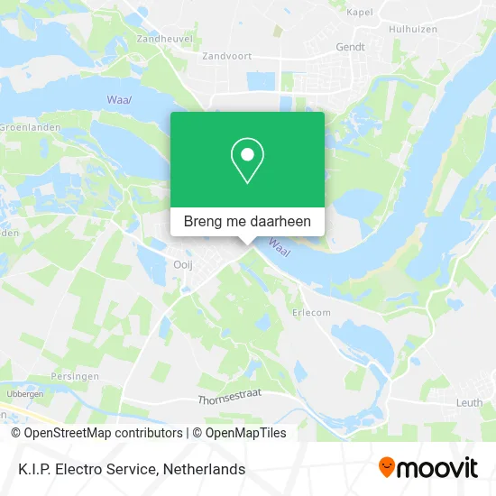 K.I.P. Electro Service kaart