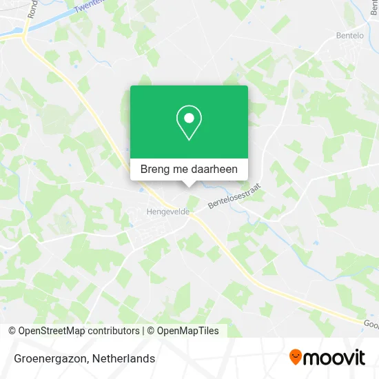 Groenergazon kaart