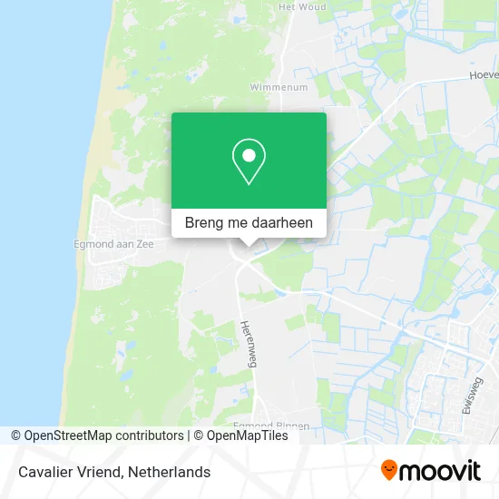 Cavalier Vriend kaart