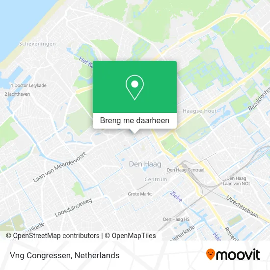 Vng Congressen kaart