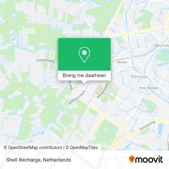 Shell Recharge kaart