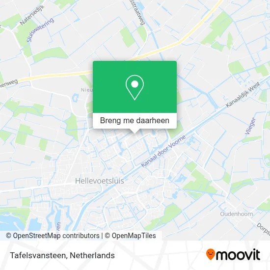 Tafelsvansteen kaart