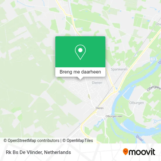 Rk Bs De Vlinder kaart