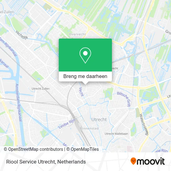 Riool Service Utrecht kaart