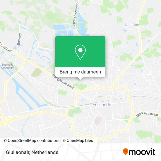 Giuliaonair kaart