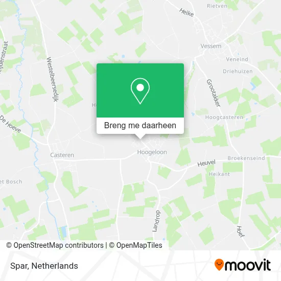 Spar kaart