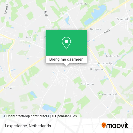 Lexperience kaart